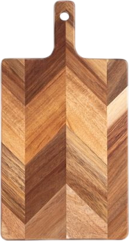 Дошка для нарізання Homla Nevado дерев’яна прямокутна в ялинку 37.5 × 20 см (5906496718328)