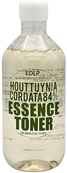 Есенція-тонер для обличчя з екстрактом квітки хауттюйнії - Derma Factory Houttuynia Cordata 84% Essence Toner 300ml (1378165-18844196)