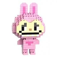 Конструктор Лабубу 250 деталей BRICKS Labyby Рожевий
