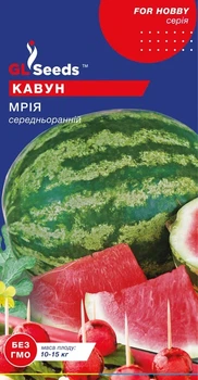 Семена Арбуза Мрия 3г TM GL Seeds среднеранний