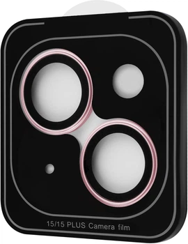Защитное стекло для камеры Proove Achilles для смартфона Apple iPhone 15/15 Plus Pink (569590005)