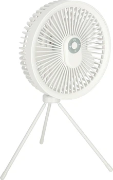 Wentylator biurkowy KIK KX3692 bezprzewodowy 18 cm Biały (5903039751873)