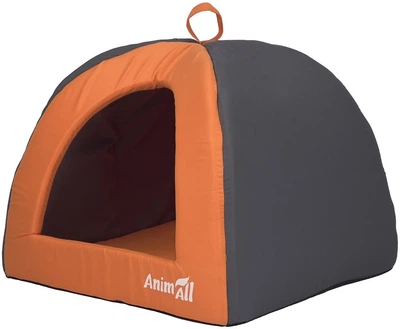 Домик для кошек и собак AnimAll Orange S 46х46х35 см Оранжевый (9031-1703A) (2000993010084)