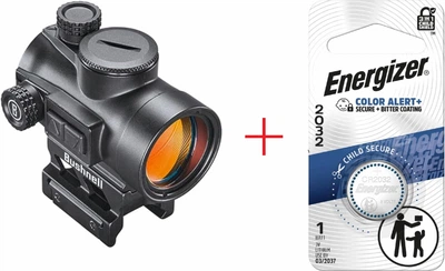 Приціл коліматорний Bushnell AR Optics TRS-26 3 МОА + Подарунок Energizer 2032 Lithium 3V