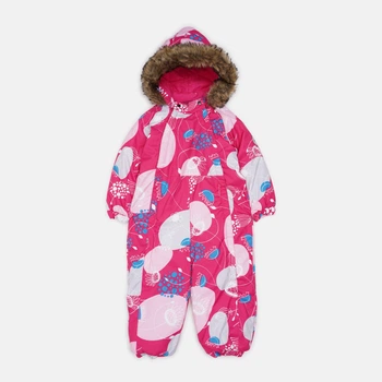 Детский зимний слитный комбинезон для девочки Huppa Keira 31920030-94163 98 см (4741468825090)