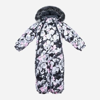 Детский зимний слитный комбинезон для девочки Huppa Orion 36300030-81620 92 см (4741468716848)