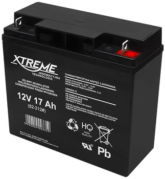 Акумуляторна батарея гелієва XTREME 82-212# 12V 17Ah 165 x 180 x 77 мм (5900804003359)