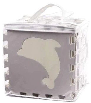 Mata piankowa edukacyjna KIK puzzle 150 x 150 cm 36 elementow (KX6269) (5903039717695)