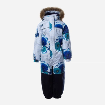 Детский зимний слитный комбинезон для девочки Huppa Chloe 1 36190130-01020 110 см (4741468542225)