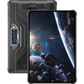 Защищённый планшет 11" FHD+ 256ГБ Android 13, 48+32Мп, 20000мАч, IP69K, LTE, чёрный