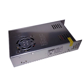 Блок питания металлический 12В 25А 300Вт, 3-кан для LED-лент CCTV, UAlectric