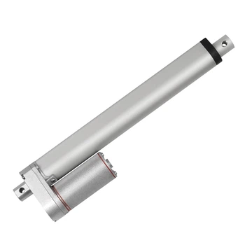 Линейный привод Актуатор штоковый 300мм 700Н 10мм/с HY01-12-A2-455-300