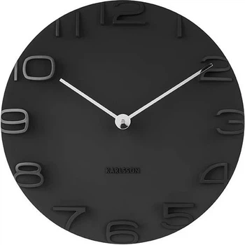 Zegar ścienny Karlsson Edge 42 cm Czarny (8714302426179)