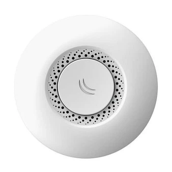 Стельова Wi-Fi точка доступу Mikrotik, 2.4 ГГц, вбудована антена, PoE, біла