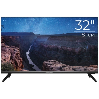 Смарт-телевизор Mystery MTV-3230HST2 32" HD Ready LED T2 Android 11 Wi-Fi 2×8 Вт 3×HDMI 2×USB (93300A1F5769)