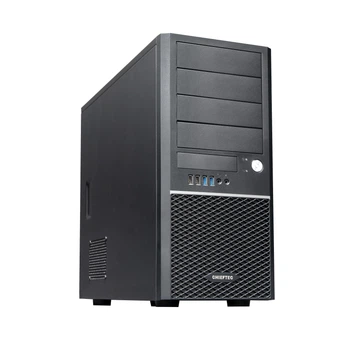 Компьютерный корпус Midi-Tower без БП, сталь, пластик, ATX/Micro ATX/Mini-ITX, черный