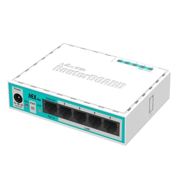 Компактный маршрутизатор с 5 LAN-портами и поддержкой VPN, белый