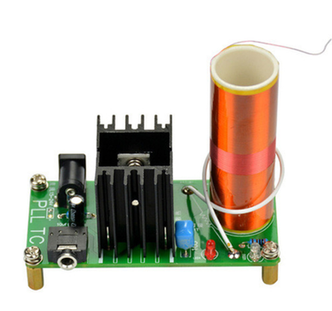 Музыкальная катушка Тесла SSTC DIY, высокое напряжение, аудиовыход, питание 15-24 В, размер платы 7.9x3.8 см