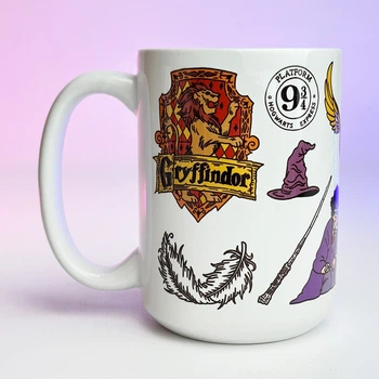 Кружка Harry Potter (Gryffindor color) 430 мл