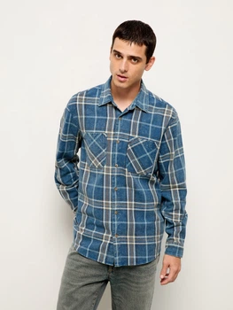 Сорочка джинсова чоловіча Colin's CL1076500INV L Indigo (8684112963235)