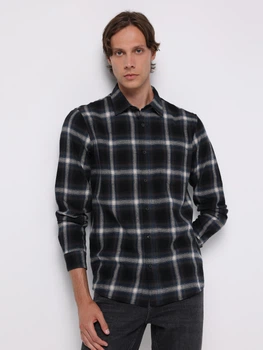 Сорочка бавовняна чоловіча Colin's CL1076515NAV L Navy (8684112963600)