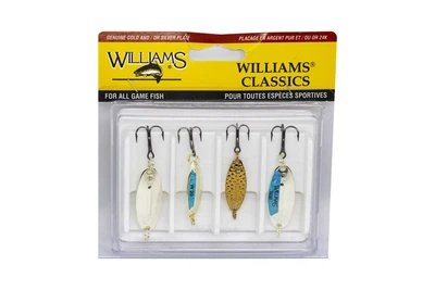 Набор блесен Williams Wabler 4-Pack W20&W30 Kit (4218034001)