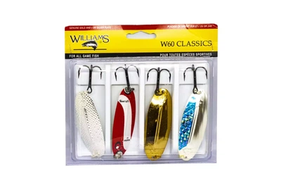 Набір блешень Williams Classic 4-Pack W60 Kit (4218030001)