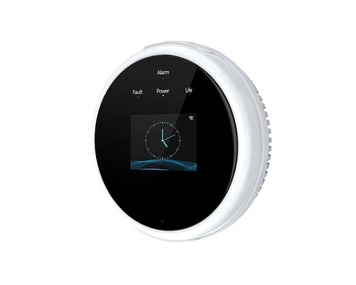 Детектор утечки газа Tuya WiFi, датчик метана, температуры, совместимый с Smart Life