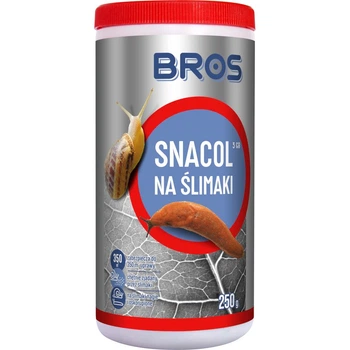 Гранулированное средство BROS Snacol 3GB 250 г для эффективного уничтожения улиток и слизней в саду и теплице