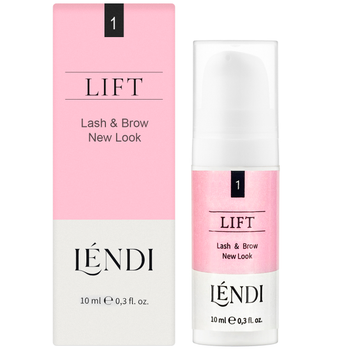 Lendi склад для ламінування №1 lash & brow new look, 10 мл
