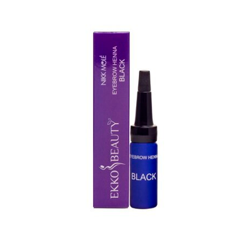 Ekkobeauty Хна для бровей, Black, 7 г