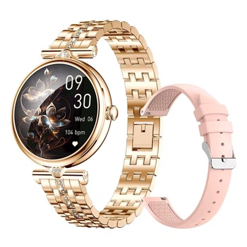 Смарт годинник Smart Attractive King Plus Жіночі Прийом дзвінків Gold
