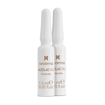 Интенсивная депигментирующая сыворотка с азелаиновой кислотой Sesderma Azelac Ru Depigmenting Ampoules 1.5 мл×10