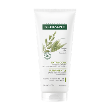 Бальзам-ополаскиватель для всех типов волос Klorane Baume après-shampooing lait d'avoine 200 мл