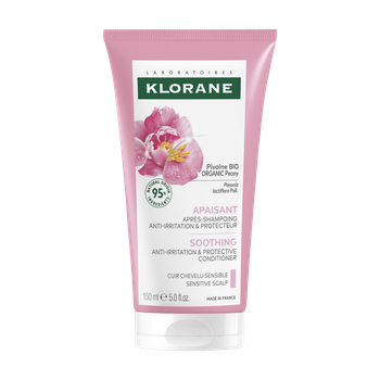 Гель-ополіскувач для чутливої шкіри голови Klorane après-shampooing à la Pivoine BIO 150 мл