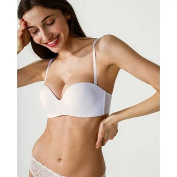 Бюстгальтер без кісточок Luna 1511 85В білий з push up