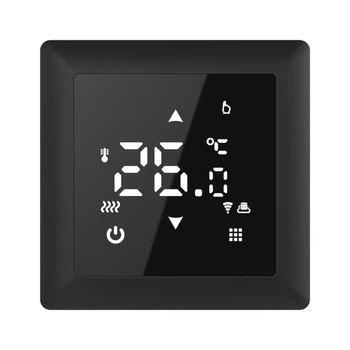 Програмований терморегулятор In-Therm PWT 516 Wi-Fi Black Matte з функцією дистанційного керування через Wi-Fi