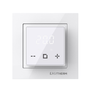 Терморегулятор Easytherm ET-40 Wi-Fi для электрического теплого пола с сенсорным экраном и защитой от детей белый 16 А 3200 Вт