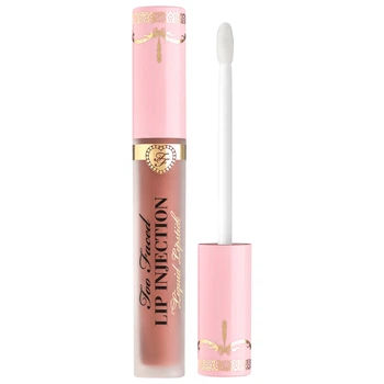 Губная помада Too Faced Lip Injection Power Plumping Cream Liquid Lipstick Give 'Em Lip mid-tone nude Standart Matte (11938239)