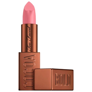 Губна помада Too Faced Cocoa Bold Cream Lipstick Chocolate Strawberry light pink nude Standart Satin (11938276)