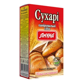 Сухарі панірувальні Ямуна 130 г (4823079103511)