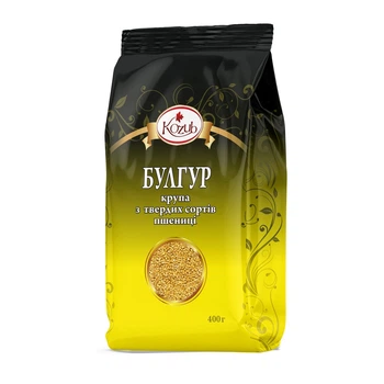 Булгур крупа из тведих сортов пшеницы Kozub 400 г (4820286230979)