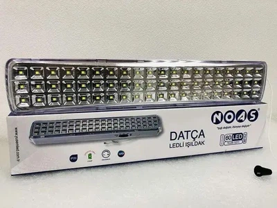 Аварийный светильник фонарь 4W 60 LED с аккумулятором 2000mAh Noas YL05-1011 IP20 2 режима свечения зарядка от сети 220V