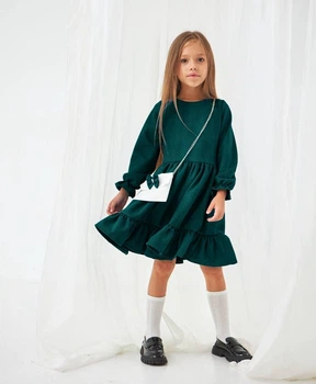 Платье на девочку Kodi 98 см Изумруд 001318
