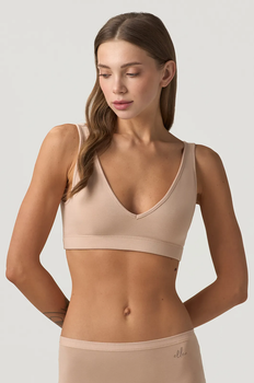 Жіночий бежевий топ з V-подібним вирізом XS MISS COMFORT 700/07/03XSBesh ELLEN