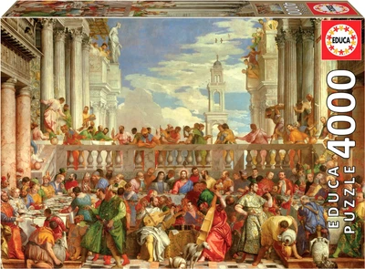 Пазл Educa Паоло Веронезе Весілля в Галілеї 4000 елементів 112811 (8412668199491)
