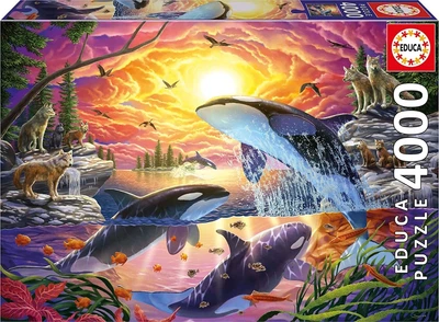 Пазл Educa Звільнити орку 4000 елементів 113429 (8412668202597)