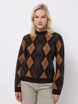 Свитер женский Colin's CL1076873BRW L Brown (8684112954639)
