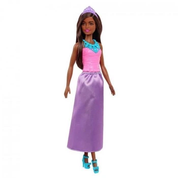 Кукла Barbie Дримтопия Очаровательная принцесса темная шатенка в фиолетовой юбке (HGR00-HGR02) 5129312