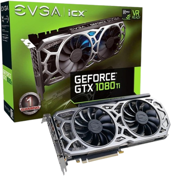 Відеокарти GeForce GTX 1080 Ti 6 + 8 pin купити в Києві: ціна